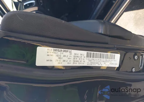 2014 Dodge Durango Limited из США, поврежденный, VIN 1C4RDHDG3EC402098